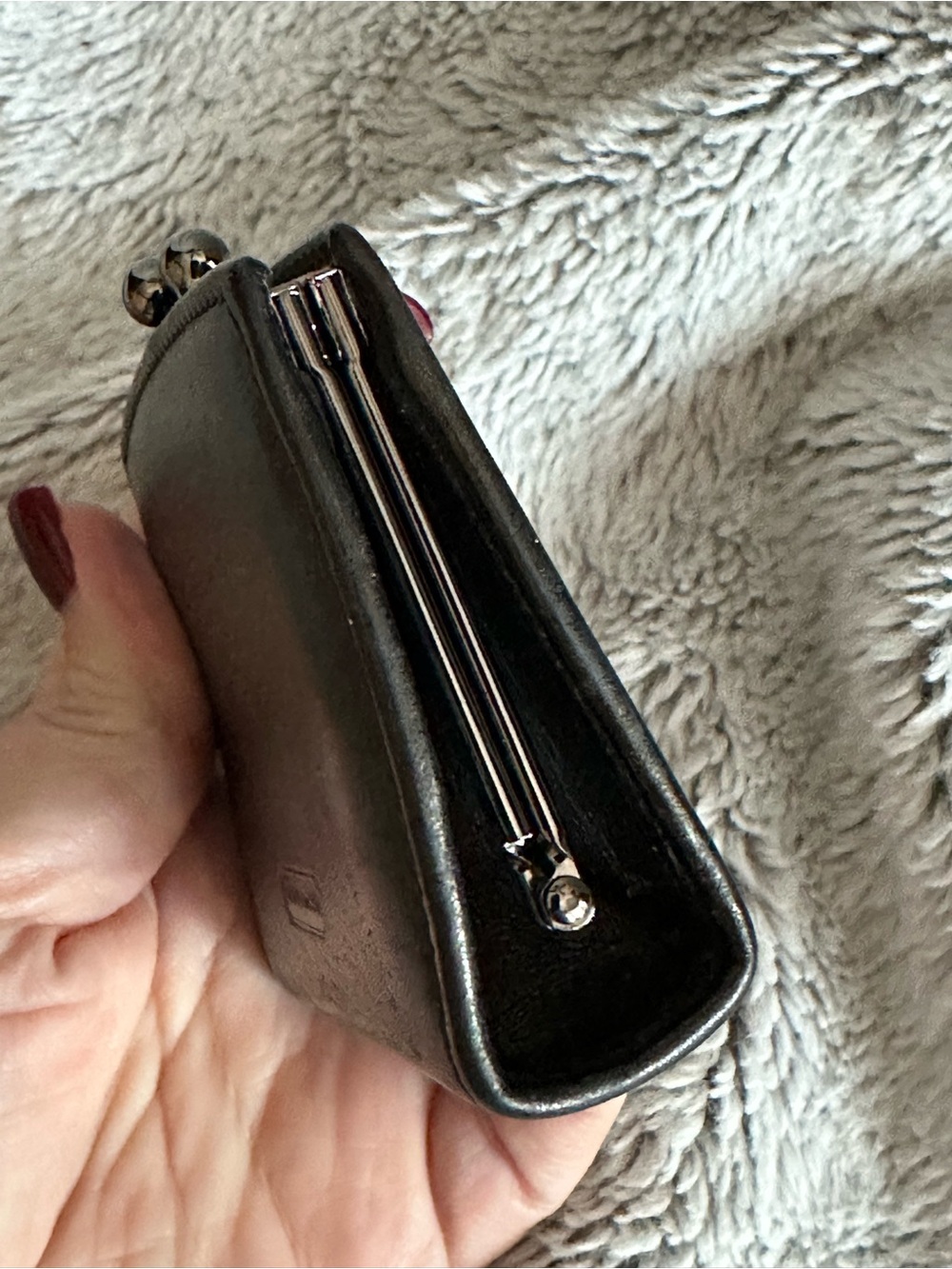Coach Framed Kisslock Coin Case - Picture 7 of 15